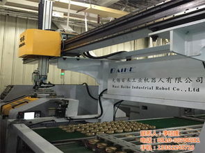 无锡百禾工业机器人 实现高效自动化上下料